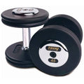 Black Chrome Cast Dumbbells, 40 lbs. Sold As Pairs I582