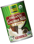 Organic Classic Coconut Milk 13.5 oz Cans (Count of 12) D403