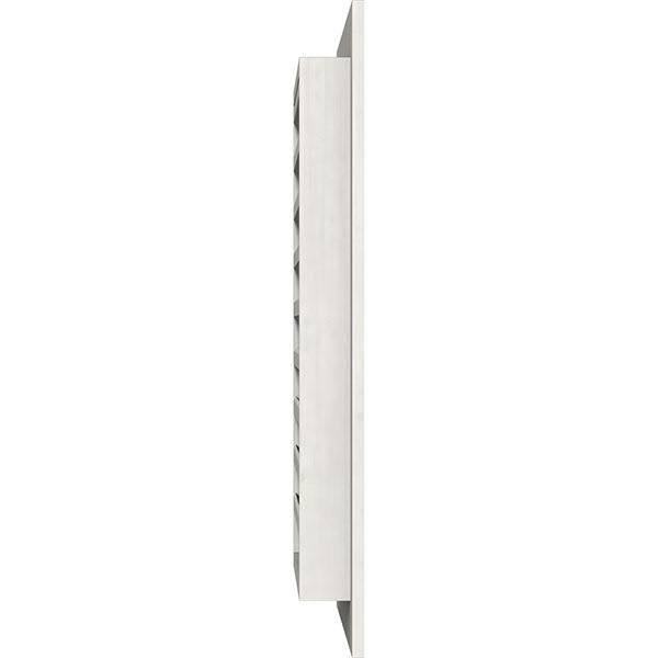 28 inch x 28 inch Primed Western Red Cedar Gable Vent C863452