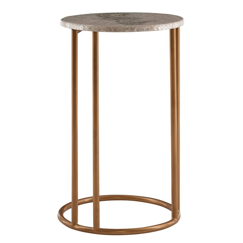 Gold Metal Accent C Table F7739