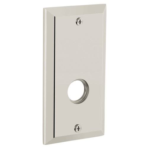 Distressed Oil Rubbed Bronze Square Passage Rosette D3756