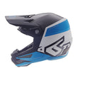 White/Blue Small Bicycle Helmet G403