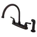Oil Rubbed Bronze Centerset Kitchen Faucet Q542524