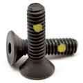 #10-24 x 5/8 inch Coarse Thread Socket Flat Head Cap Screw Alloy Steel Black Oxide Pk 500 B859105