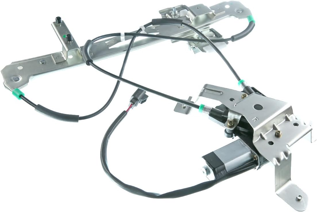 Rear Right Passenger Side Window Regulator with Motor Pack of 2 Z830277
