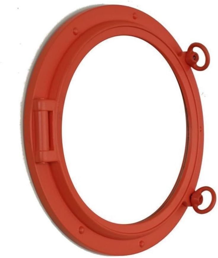 Orange Ship Porthole Window 24 O80157