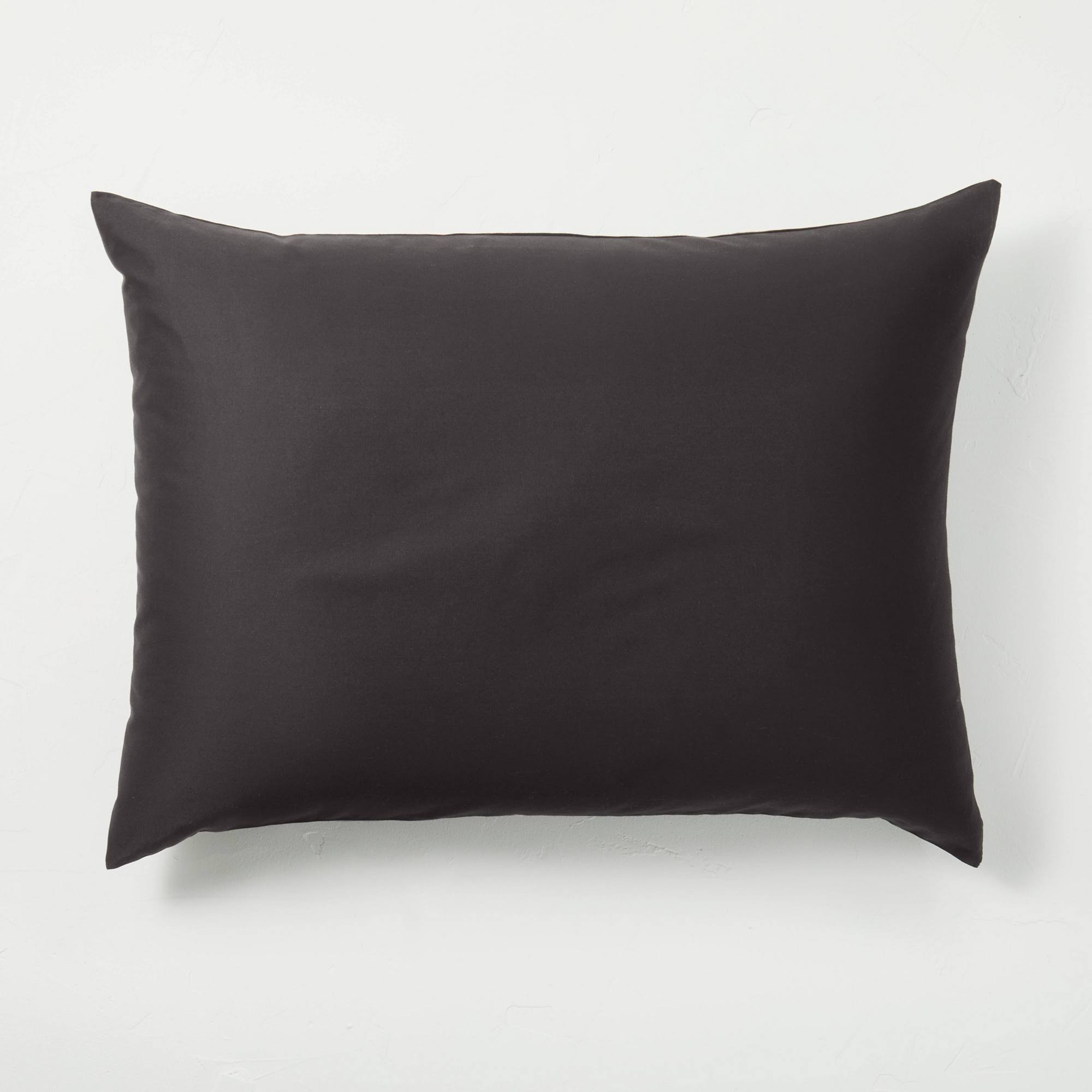 Full/Queen Supima Washed Sateen Duvet & Sham Set Washed Black U252