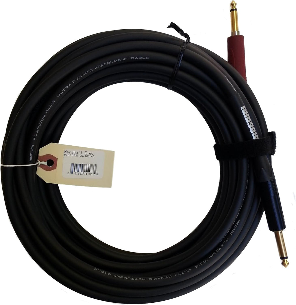 12 Foot Instrument Cable with Gold Contacts R164