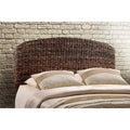 Queen Size Handwoven Banana Leaf Headboard S486