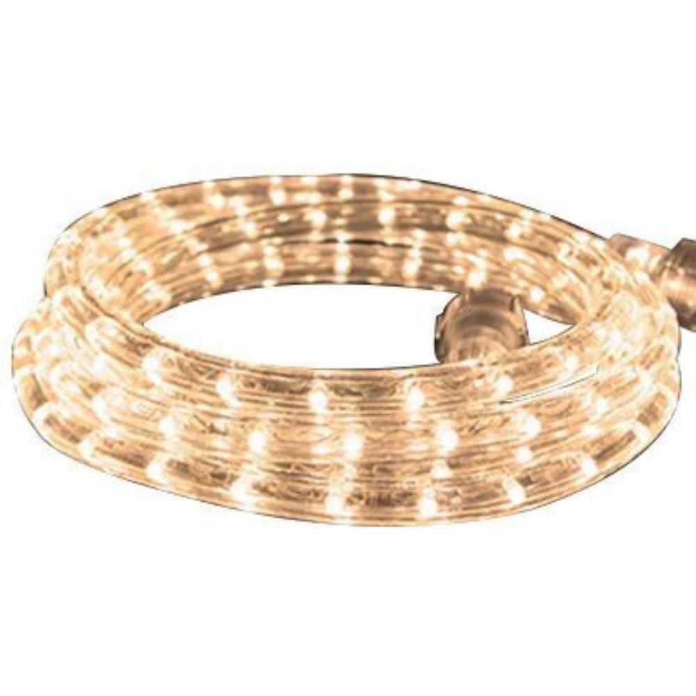 30ft Warm White LED Rope Light Kit O121