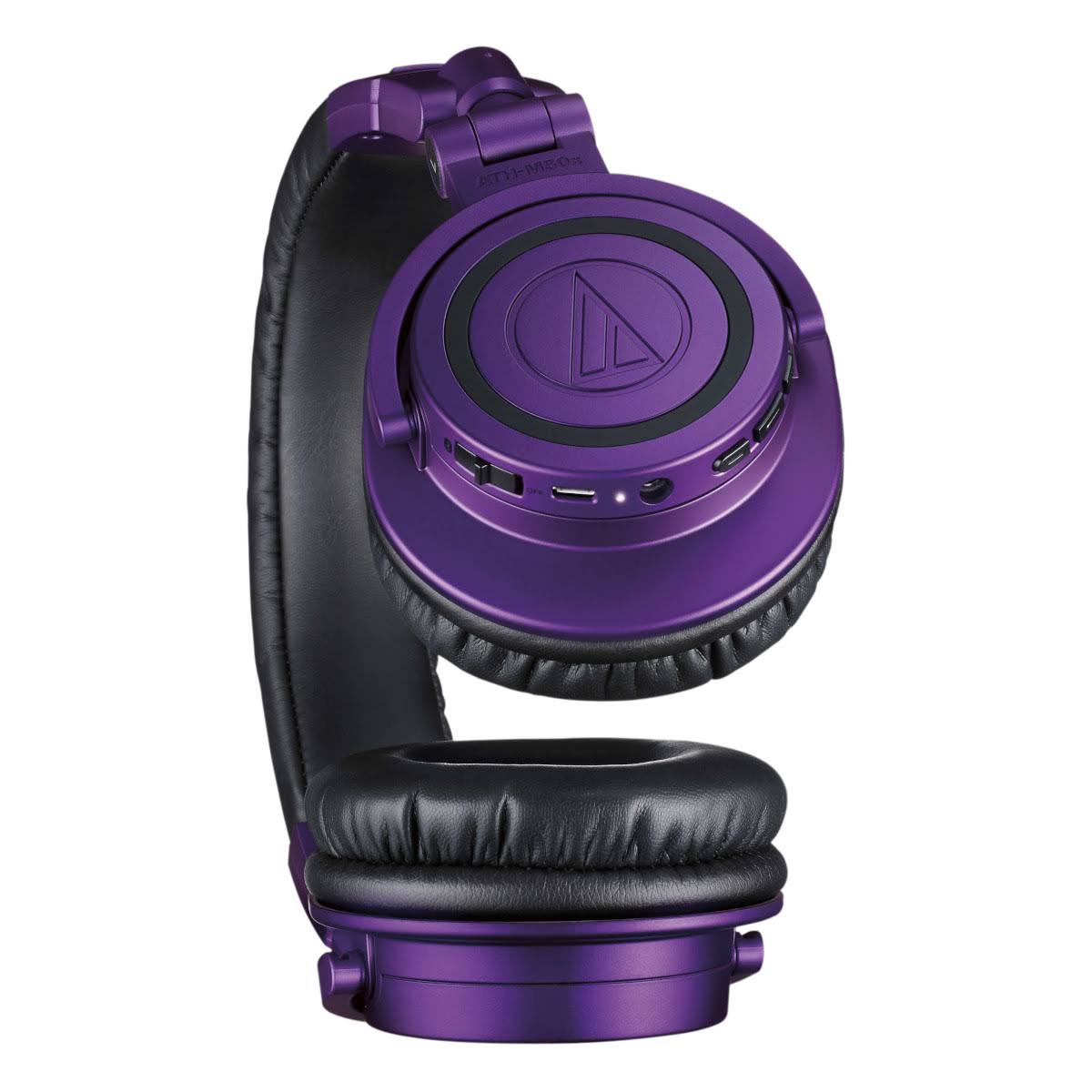 Wireless Over-Ear Bluetooth Headphones (Purple/Black) D9308