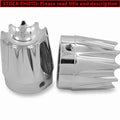 Chrome Axle Nut Covers U540