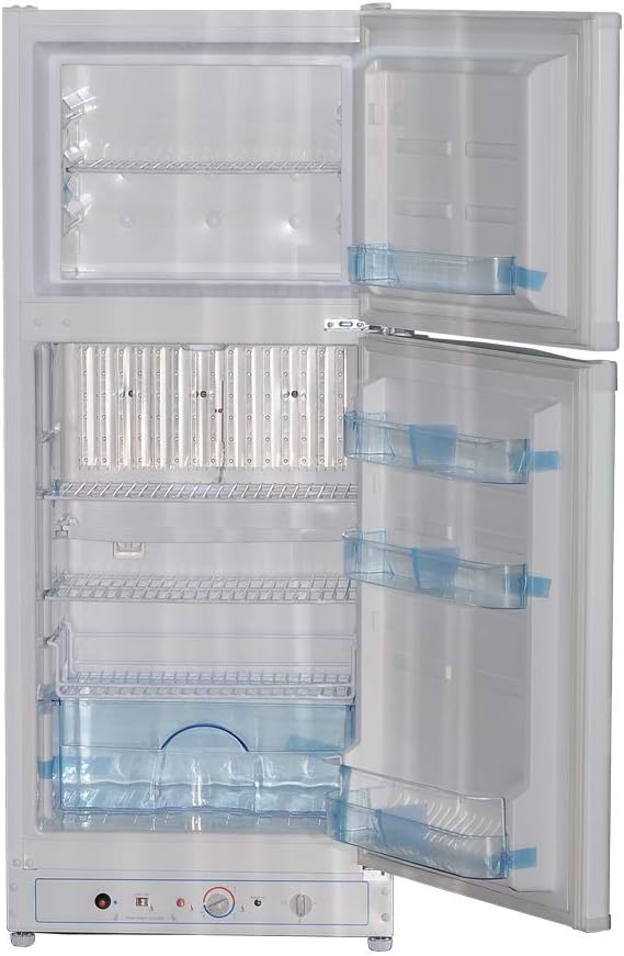 Propane Refrigerator with Freezer, 6.1 Cu.ft, White N996159