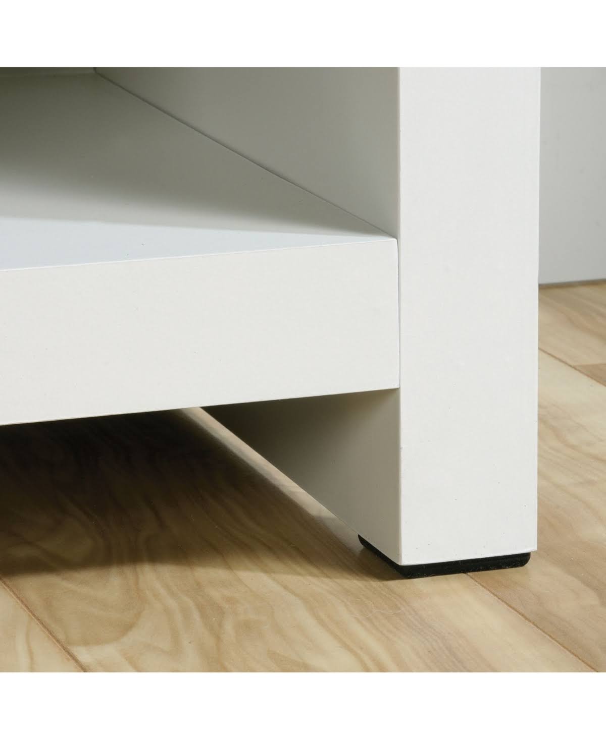 4 Shelf White Bookcase M849508