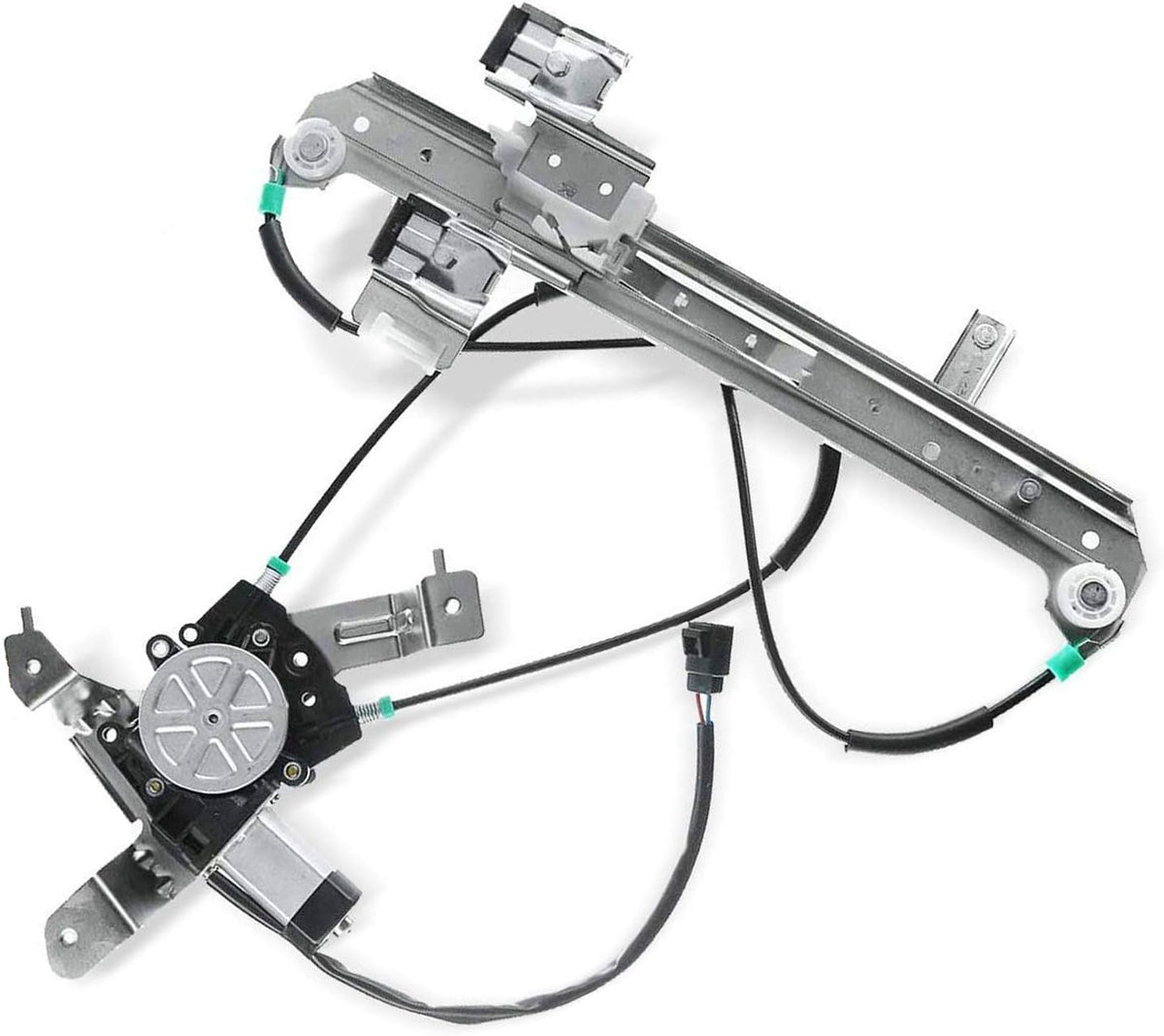 Rear Right Passenger Side Window Regulator with Motor Pack of 2 Z830277