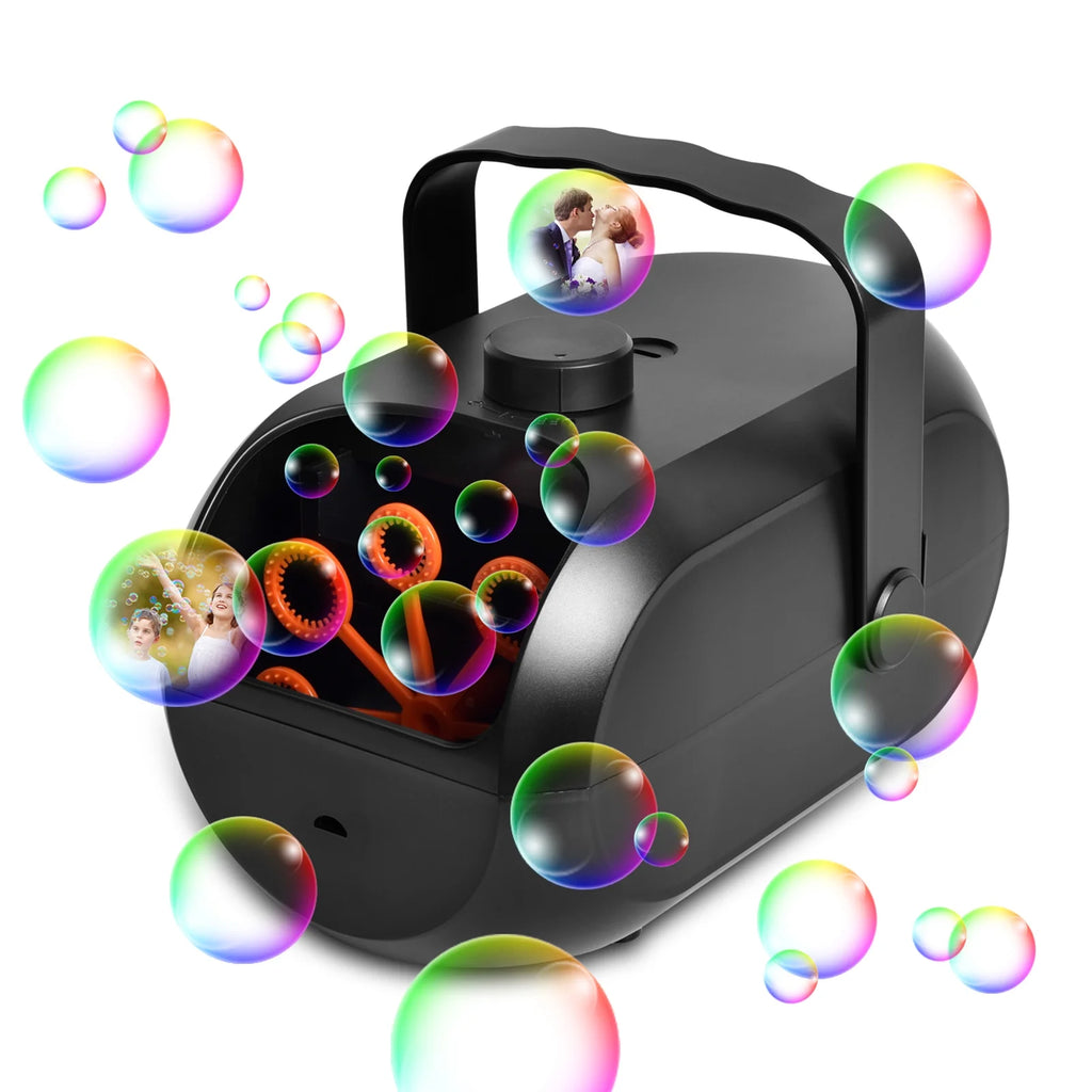 Portable Rechargeable Bubble Machine Y6326
