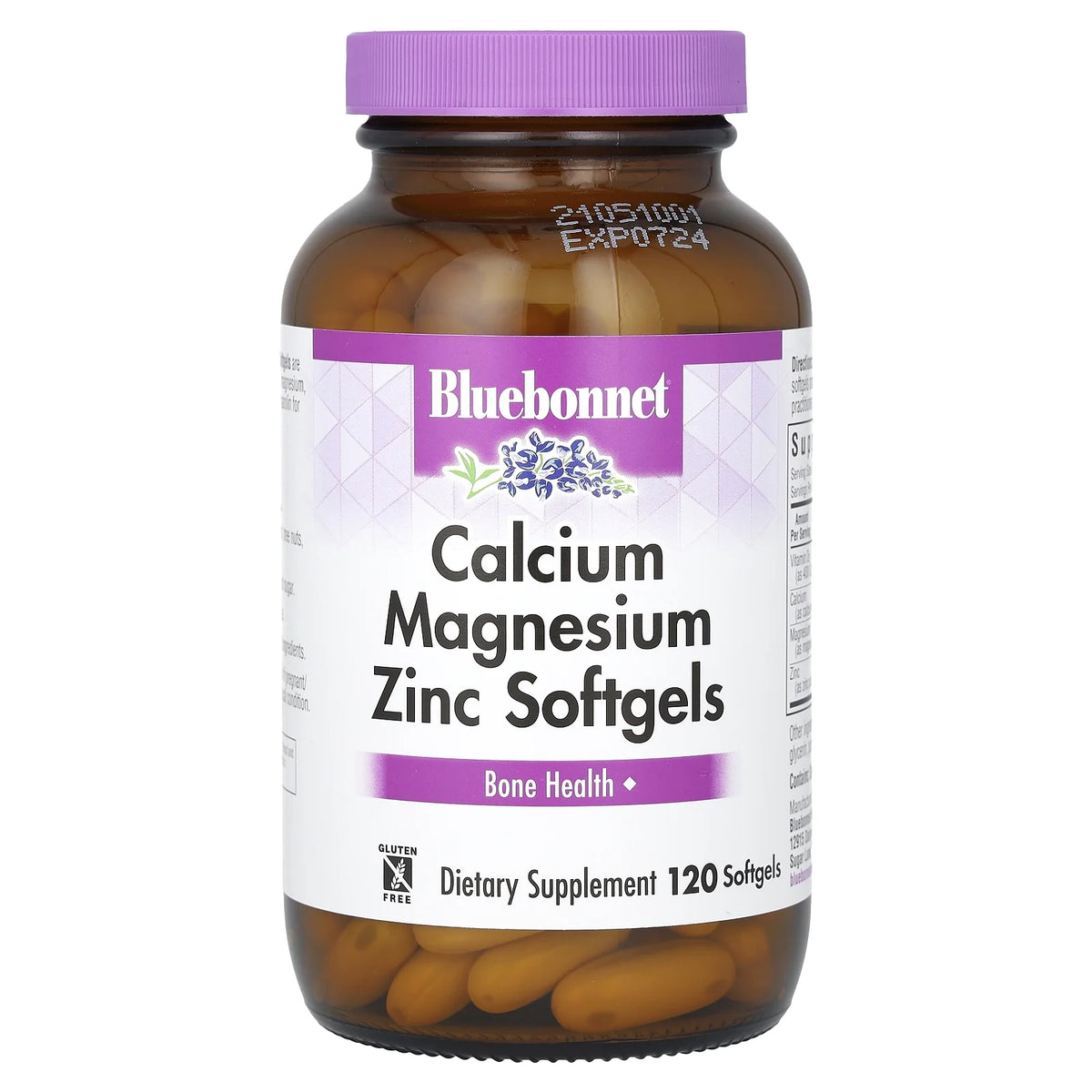 Calcium Magnesium Zinc, 120 Softgels S49859