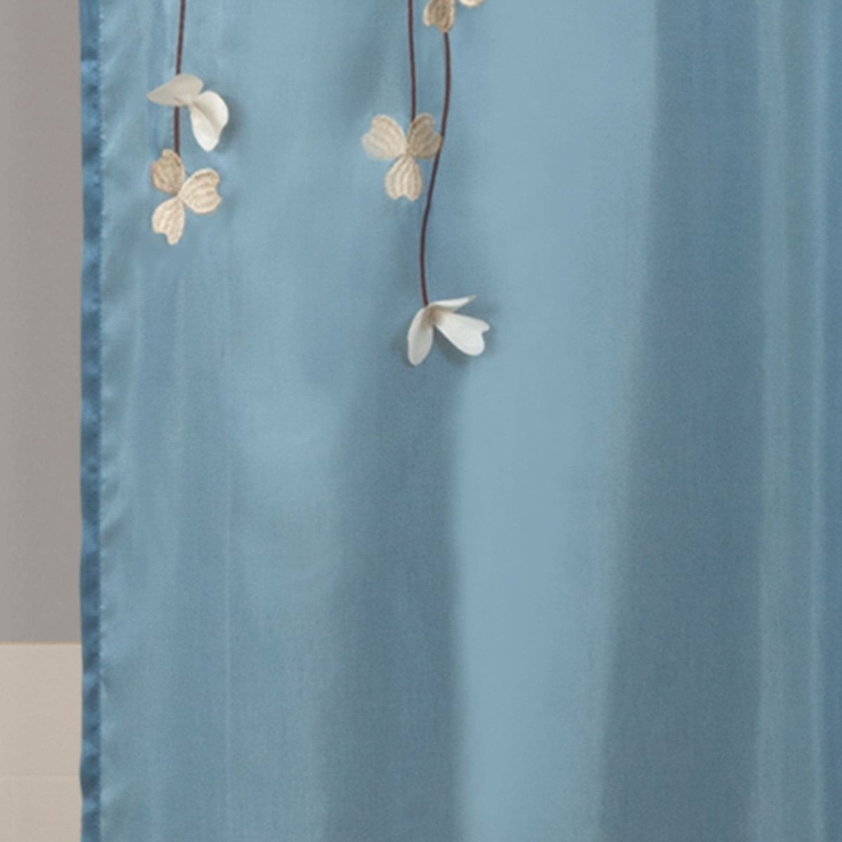 Flower Drops Shower Curtain