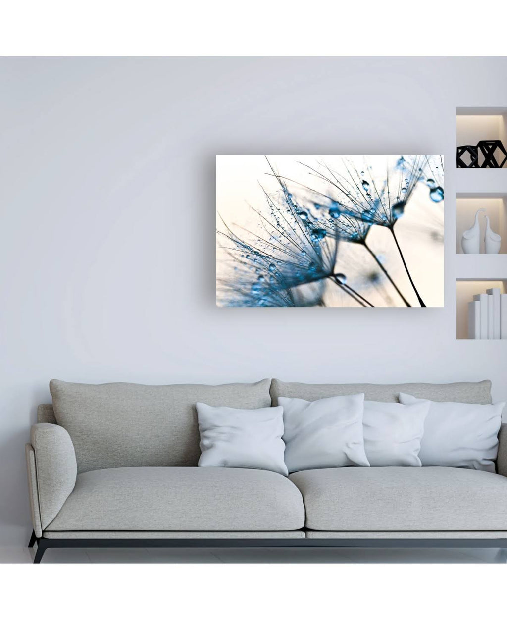 Mystic Blue Canvas Art W326