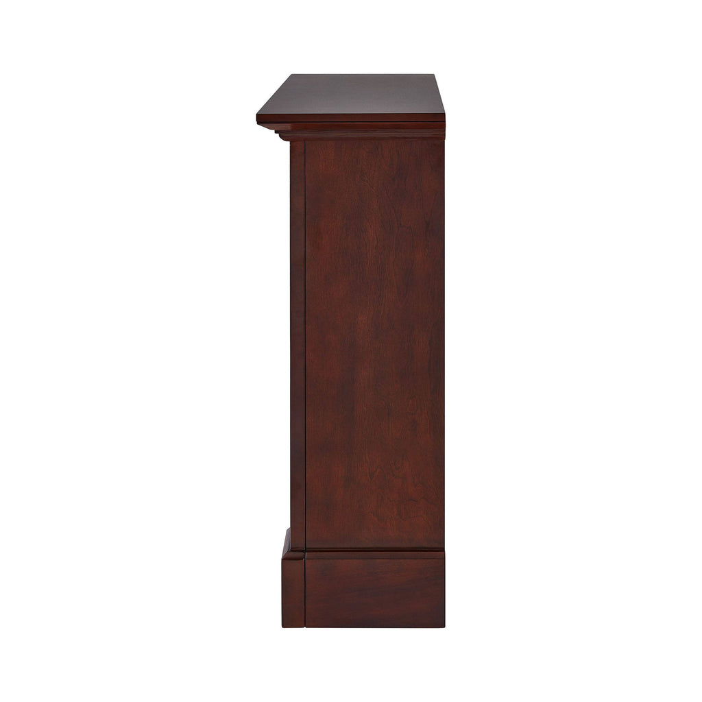 Faux Stone Media Fireplace L817