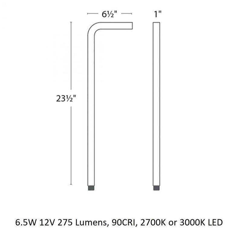 Bronze LED Single Path Light G851