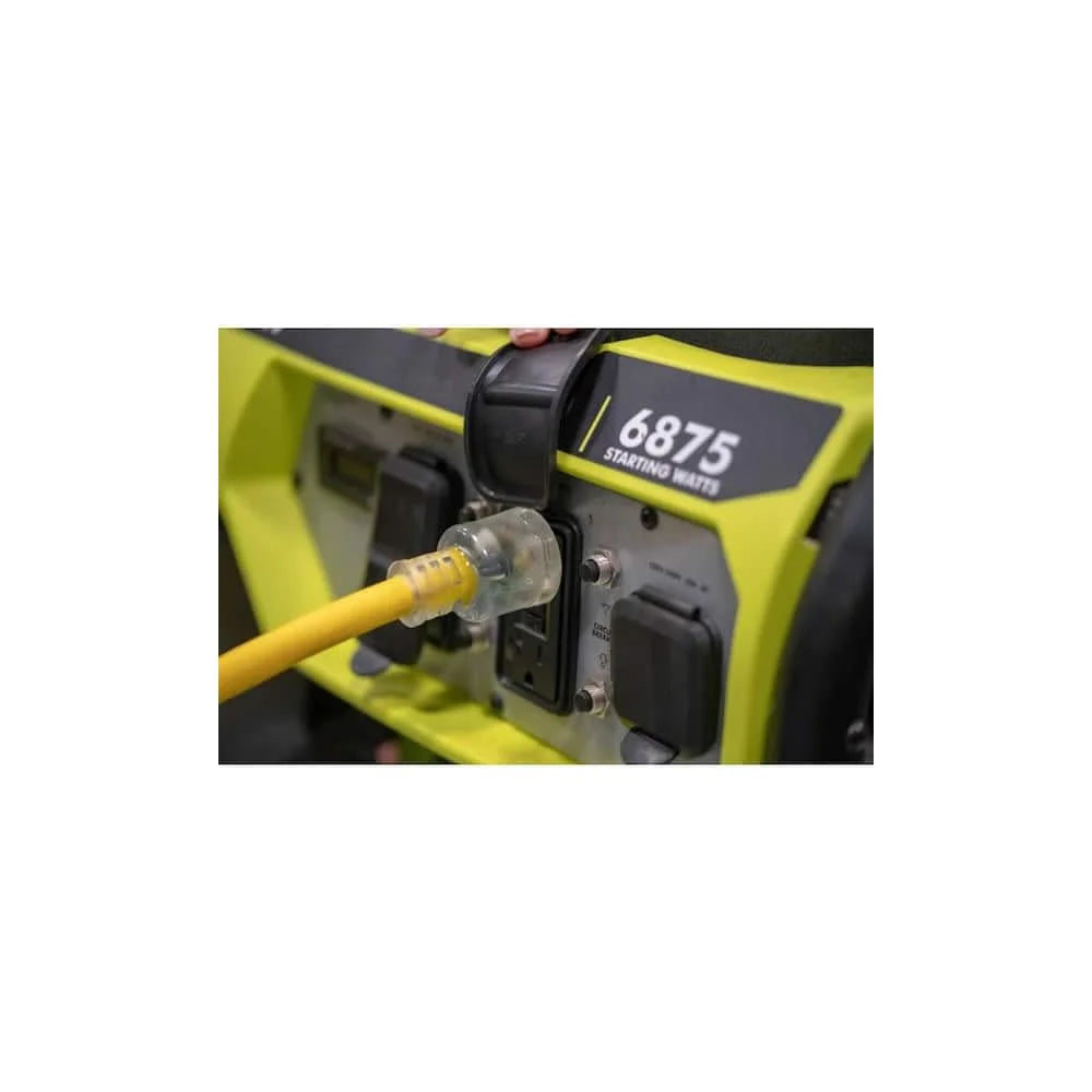 50' 12/3 Gauge Yellow Extension Cord J95053
