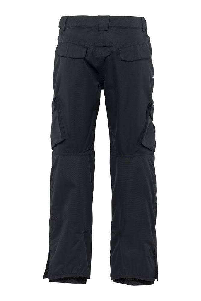 Grey Melange Insulated Cargo Pant X1384