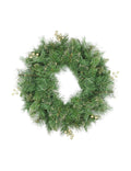24x22 Mixed Pine and Berry Artificial Christmas Wreath G804