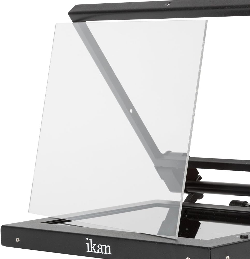 12-inch Portable Teleprompter Kit with Adjustable Glass Frame M72176