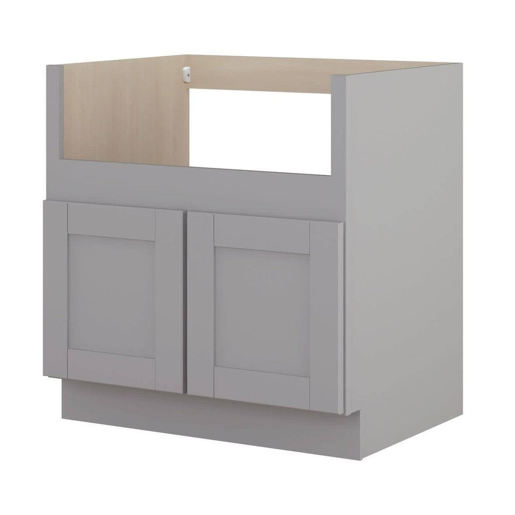 Dove Gray Double Door Farm Sink Base Cabinet V587587