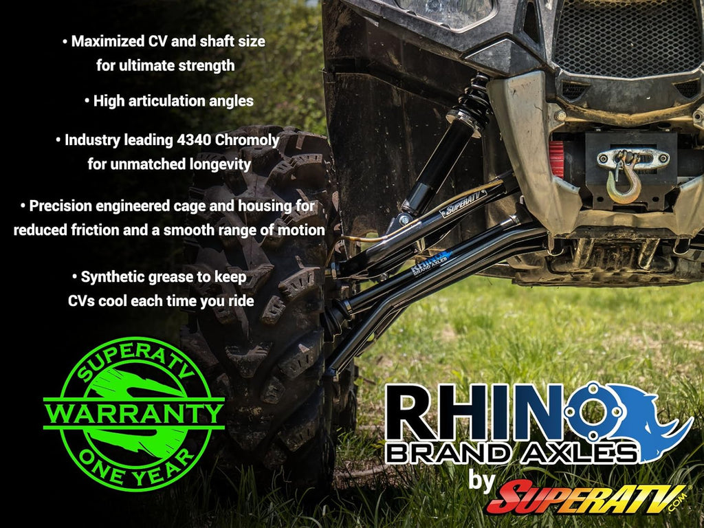 Front Axle for Polaris Sportsman 550/850 / 1000, 4340 Chromoly Steel W583249