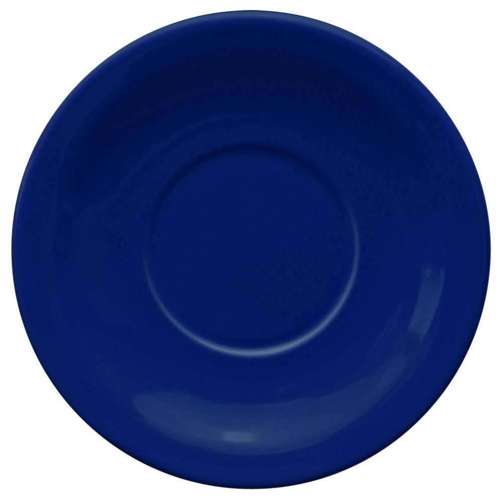 Cobalt Blue Stoneware Narrow Rim Saucer L426995