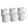 6 Pc Stoneware Mugs T923