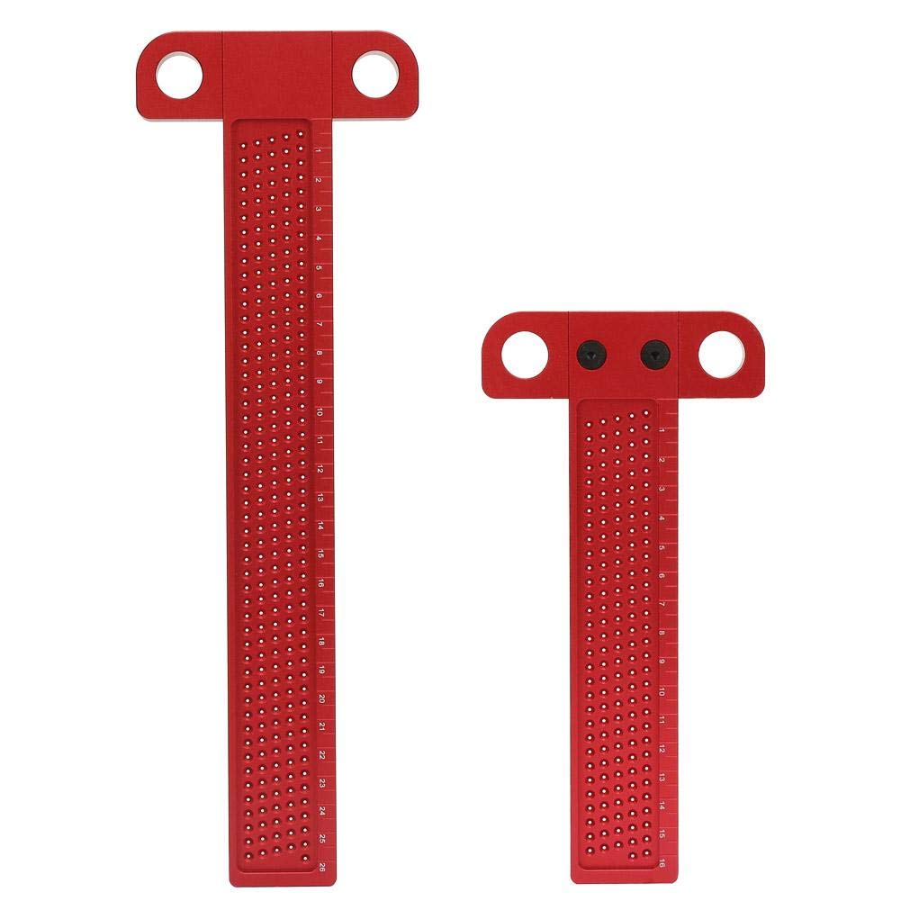 Woodworking Scriber Carpentry Marking Tool Aluminum Alloy Ruler L857
