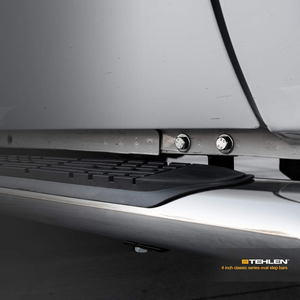 4 Oval Side Step Nerf Bars Stainless Steel R1231
