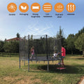 One Piece 39 Feet Trampoline Sprinkler U759