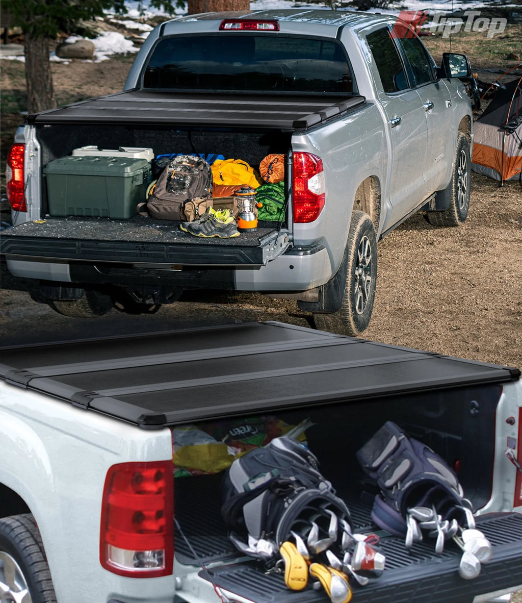 Tri-Fold Hard Tonneau Cover Truck Bed FRP U294