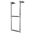2 Step Folding Ladder Stainless Steel L6638
