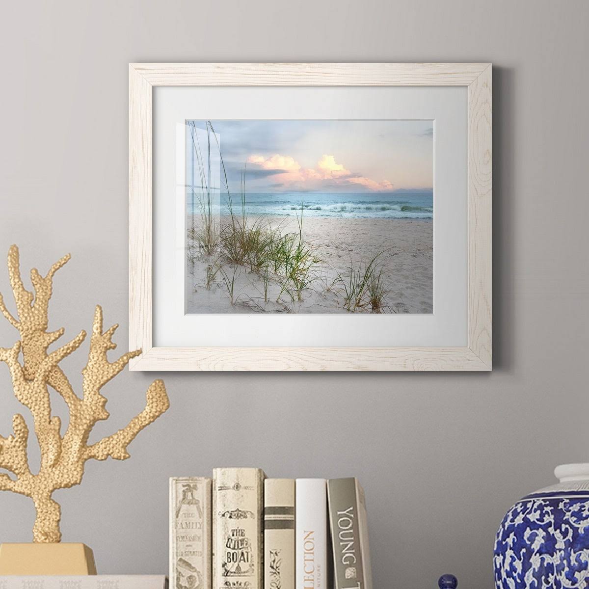 White Framed Print V533678