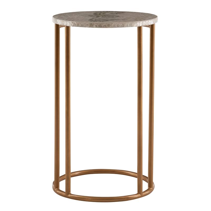 Gold Metal Accent C Table F7739
