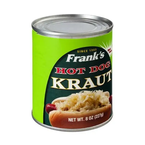 Frank's Hot Dog Kraut, 8 oz V67031