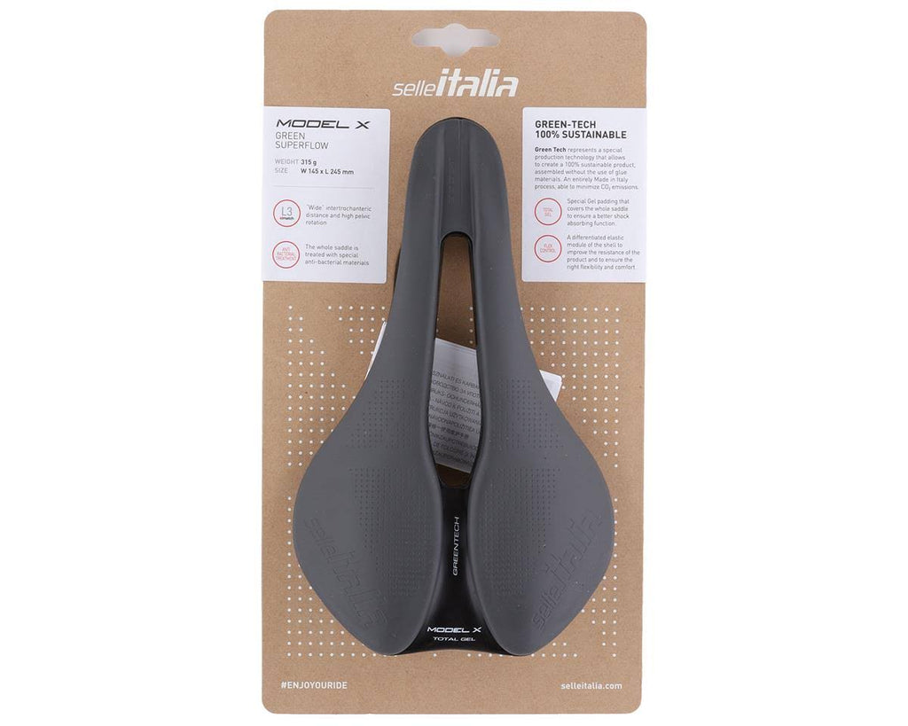 Green Superflow Saddle G2722