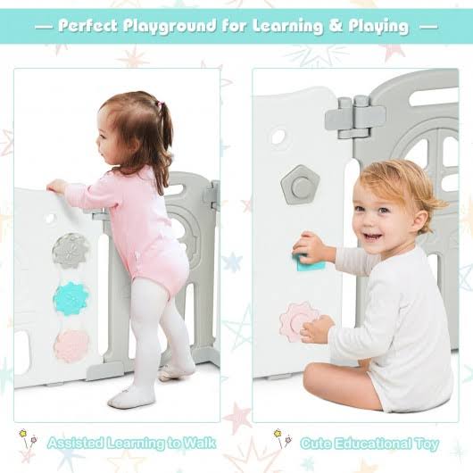 Foldable Baby Activity Centre Playpen O108422