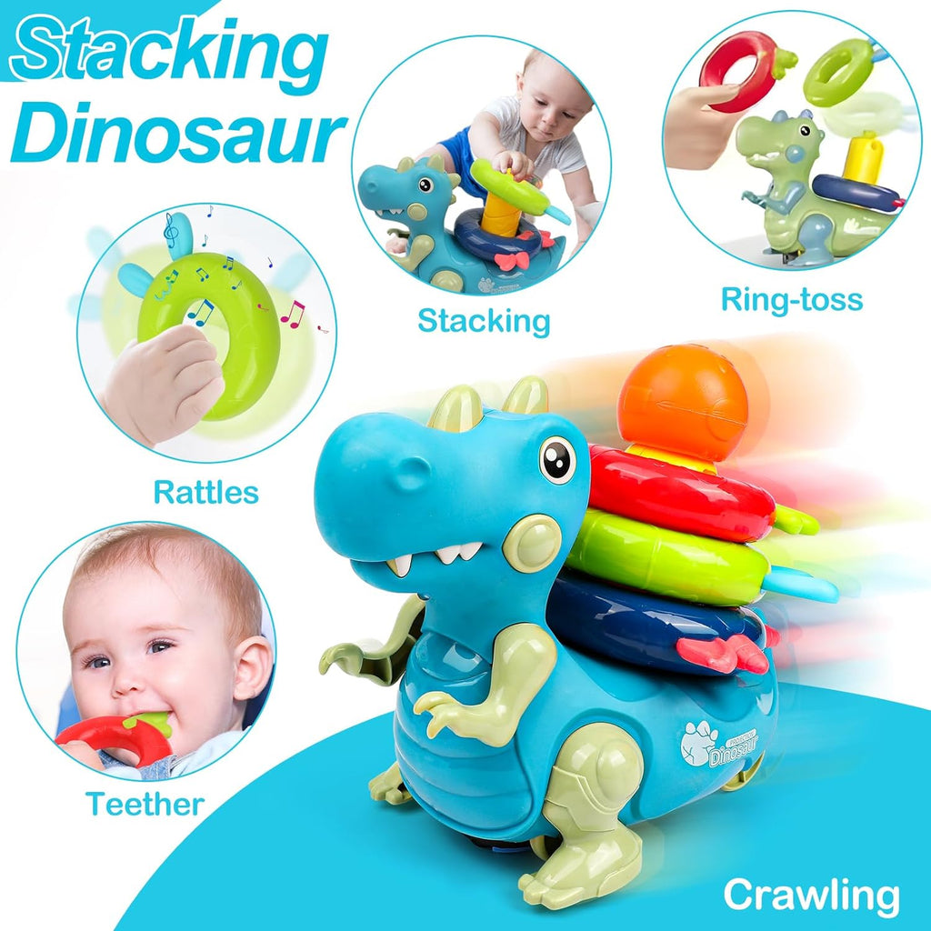 Dinosaur Crawling Toy with Music and Light W396