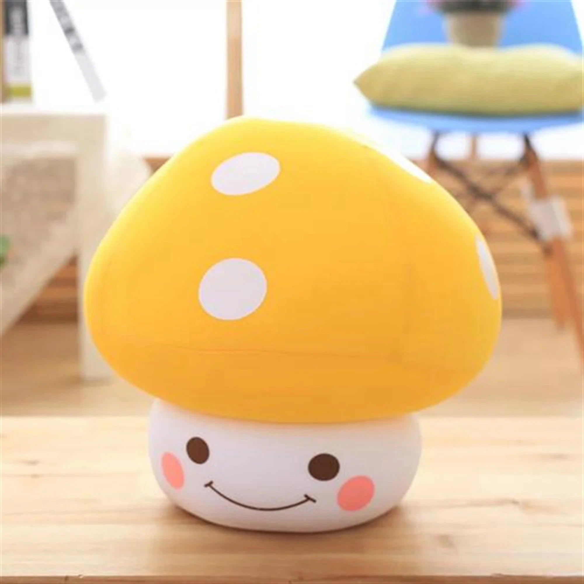 Mushroom Stuffed Plush Doll Throw Pillow R44207