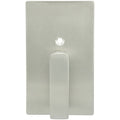 Privacy Latch for Sliding Barn Door with Lever, Satin Stainless R82174