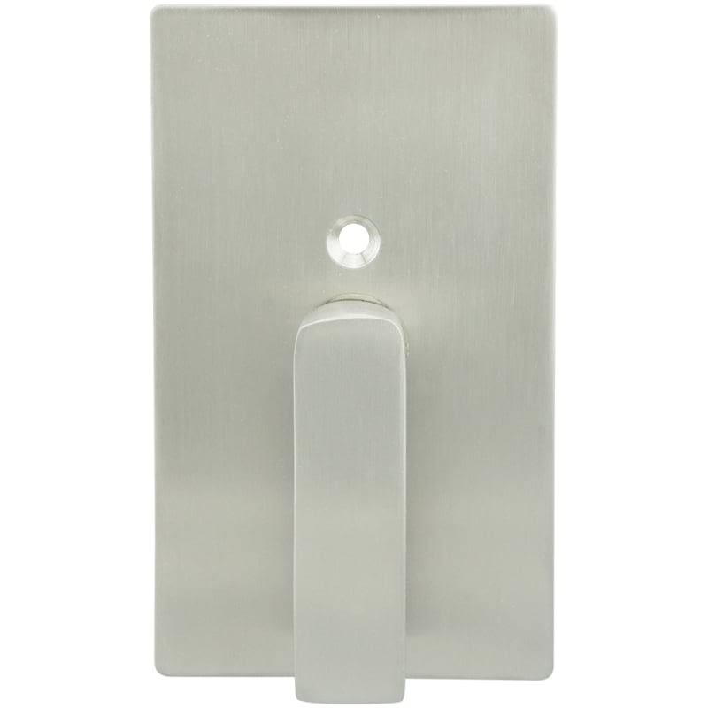 Privacy Latch for Sliding Barn Door with Lever, Satin Stainless R82174