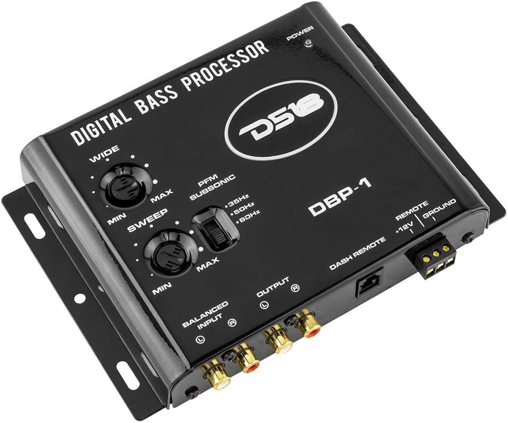 2 to 3 Way Active Electronic Car Audio Crossover with Remote Control F7572