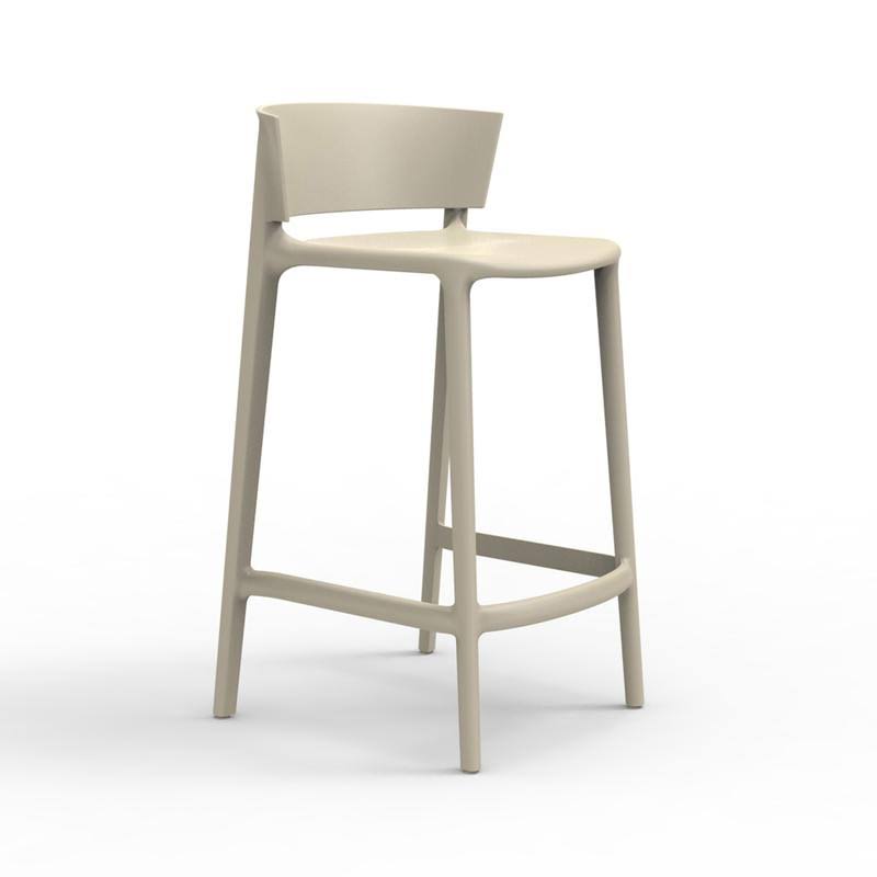 Ecru Patio Bar Stool H651
