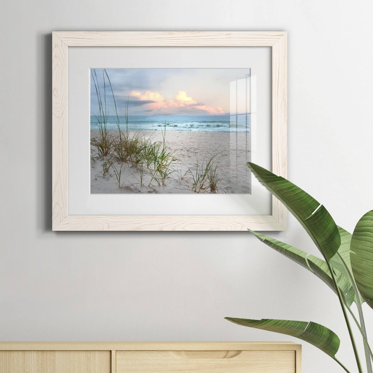 White Framed Print V533678